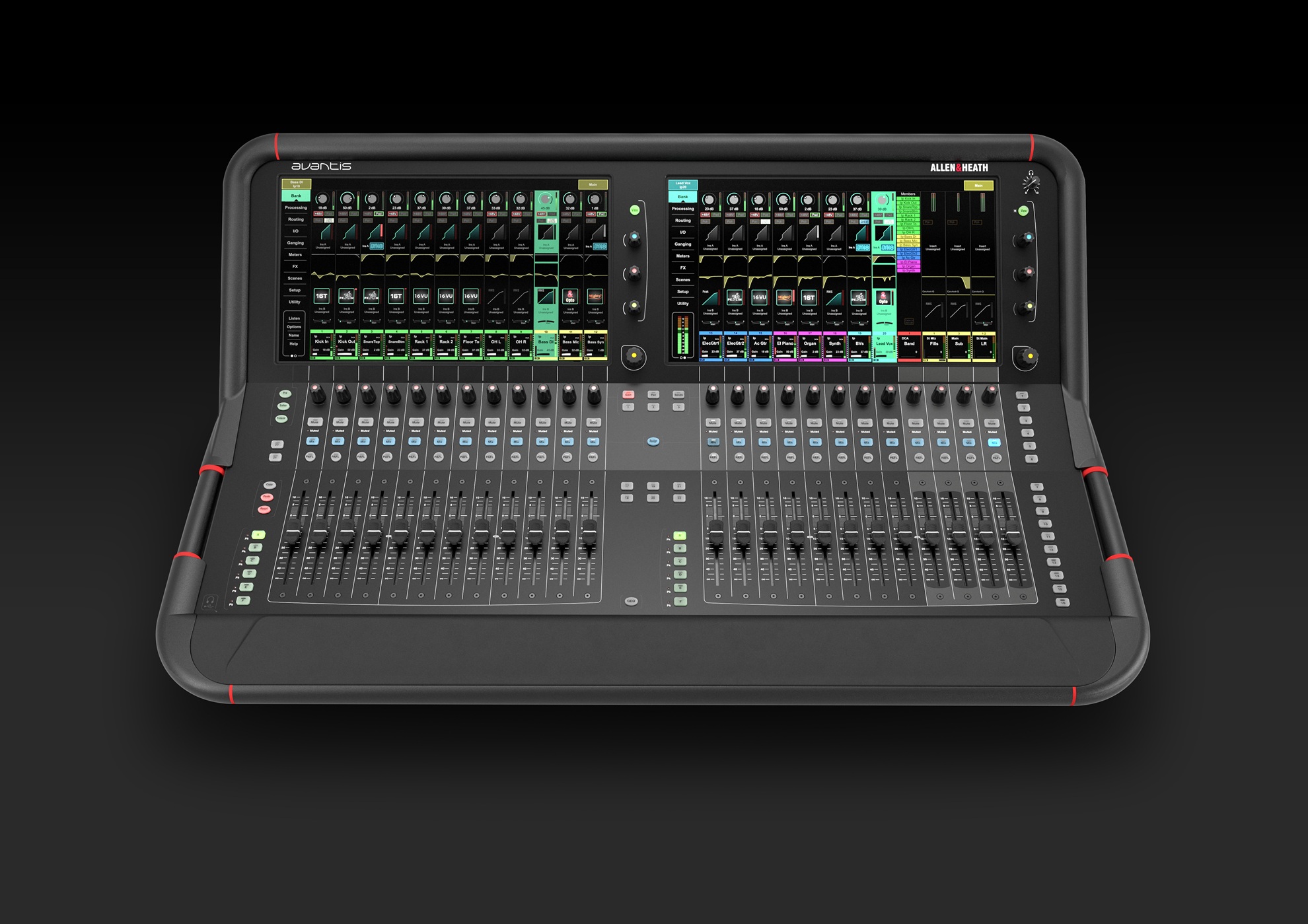 Allen&Heath Avantis 数字调音台｜XCVI FPGA 双屏专业数字混音台 | 徐州音响工程 | 江苏志昂音响工程有限公司