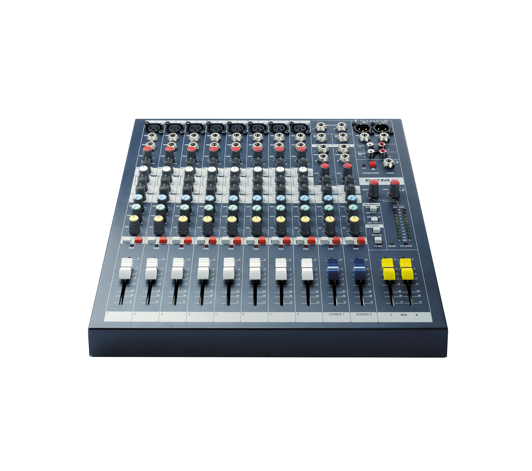 Soundcraft EPM8 8 路模拟调音台｜多功能专业模拟混音台 | 徐州音响工程 | 江苏志昂音响工程有限公司