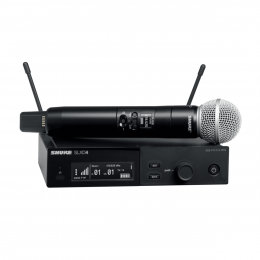 Shure 舒尔 SLXD24/SM58 数字无线手持话筒系统｜SLXD 无线麦克风｜舞台演出演讲无线麦｜徐州音响工程｜江苏志昂音响工程有限公司