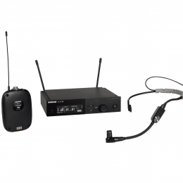 Shure 舒尔 SLXD14/SM35 数字无线头戴话筒系统｜SM35 心形电容头戴麦克风｜演出演讲头戴无线麦｜徐州音响工程｜江苏志昂音响工程有限公司