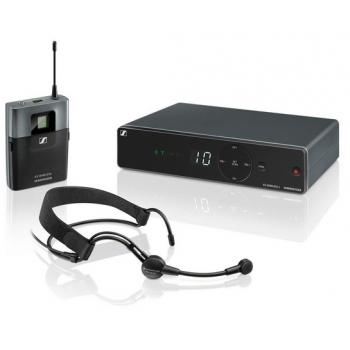 森海塞尔 Sennheiser XSW 1-ME3 无线头戴麦克风｜演出演讲 UHF 无线头戴话筒｜徐州音视频集成｜江苏志昂音响工程有限公司