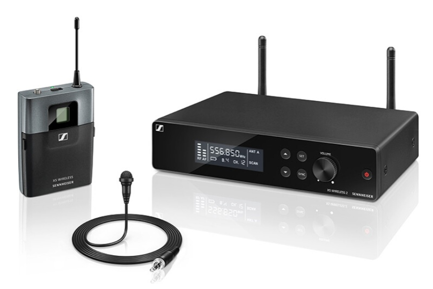 森海塞尔 Sennheiser   XSW 1-ME2 无线领夹麦克风｜演讲主持 UHF 无线话筒｜徐州音视频集成｜江苏志昂音响工程有限公司